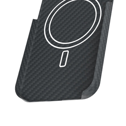 Super Thin Black Aramid Fibre Carbon Minimalist Protective iPhone Apple Case | iPhone 15,iPhone 15 Plus